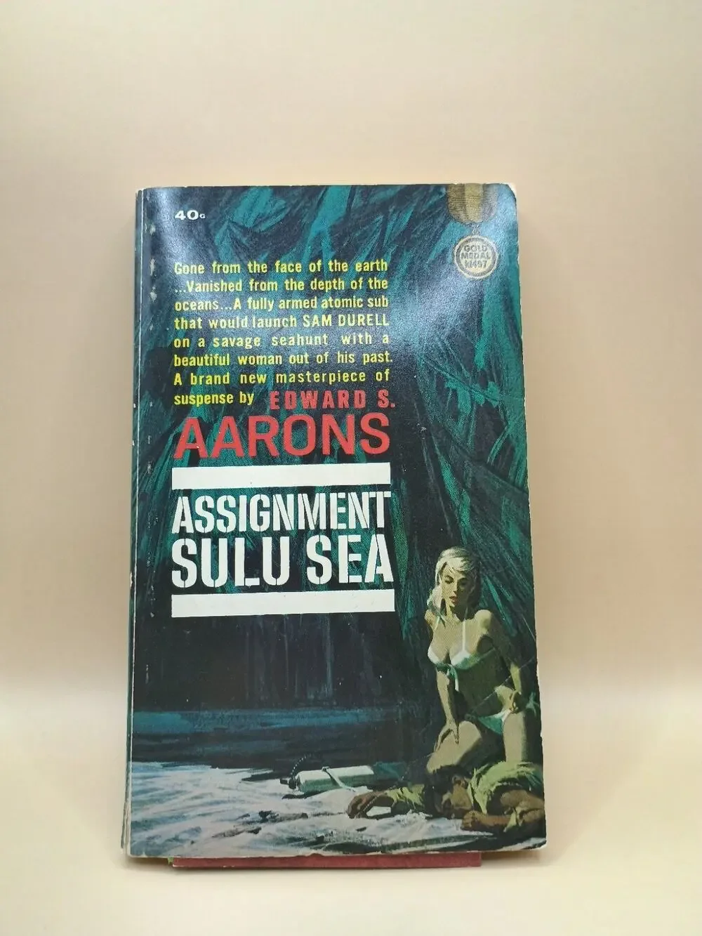 Edward S Aarons Assignment Sulu Sea Gold Medal K1497 1964 Vintage Paperback PB
